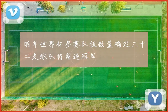 明年世界杯参赛队伍数量确定三十二支球队将角逐冠军